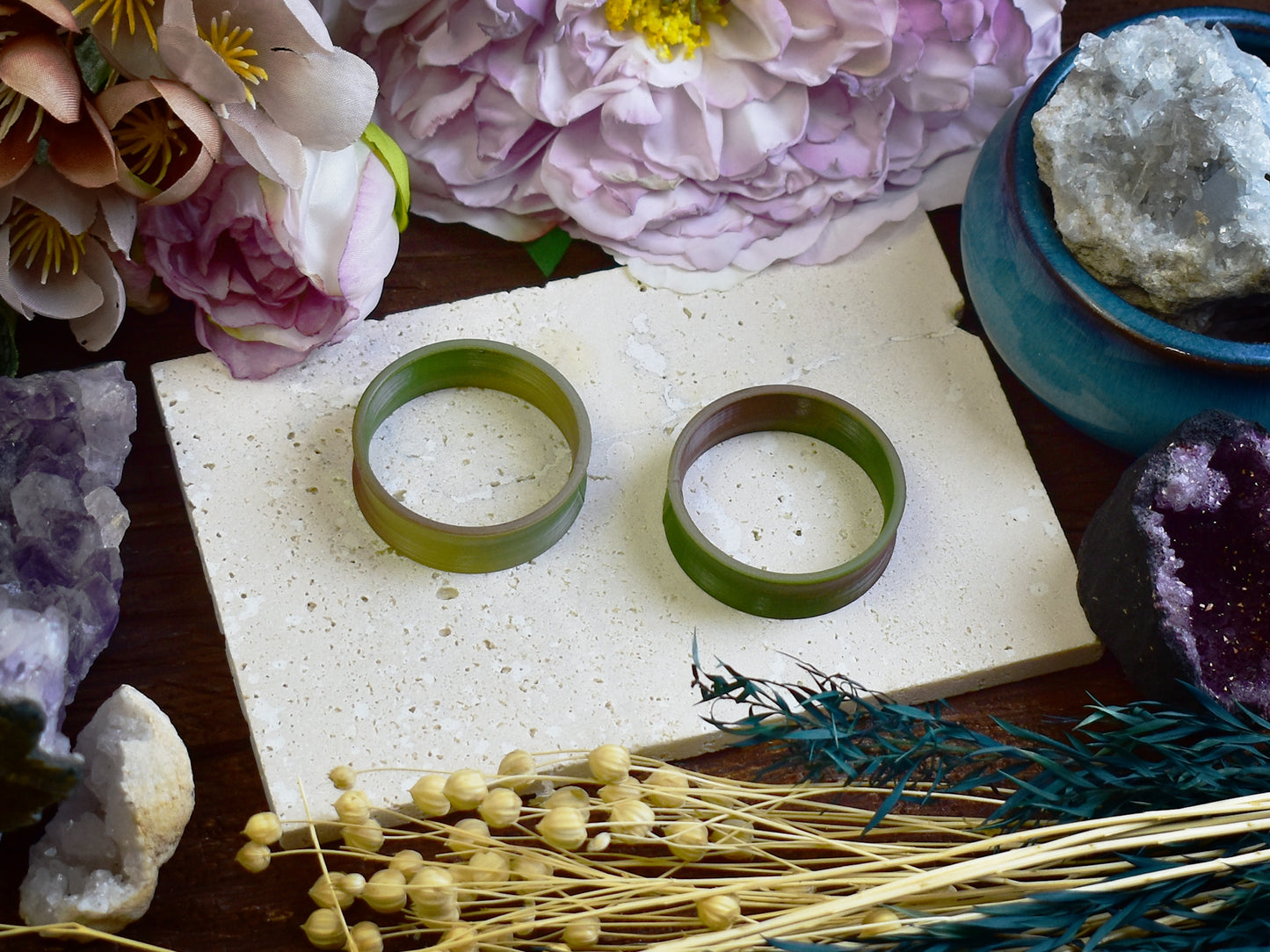 Ohr-Tunnel 10-100mm | Army Green | 3D-Druck