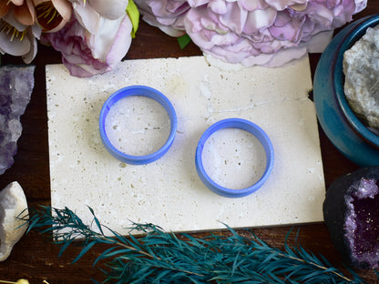 Tunele do uszu 10-100mm | Biało-niebieskie