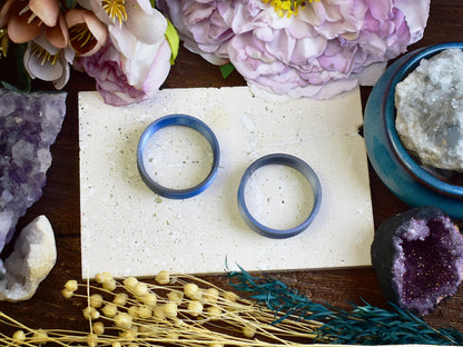 Tunele do uszu 10-100mm | Niebieski-szary-czarny