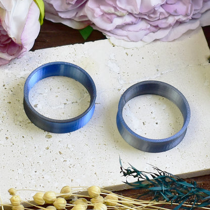 Tunele do uszu 10-100mm | Niebieski-szary-czarny