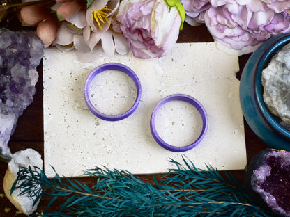 Ear tunnels 10-100mm | Pink-Purple