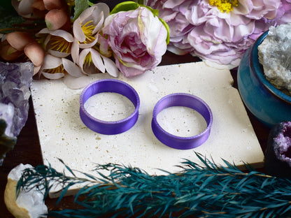 Ear tunnels 10-100mm | Pink-Purple