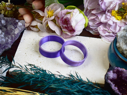 Ear tunnels 10-100mm | Pink-Purple