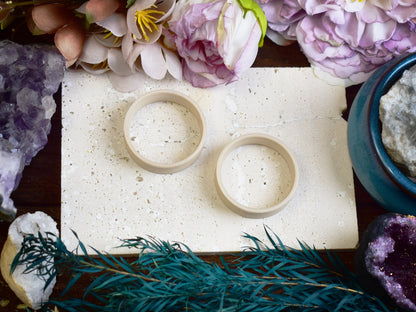 Túneles para orejas 10-100mm | Blanco Hueso | Impresión 3D