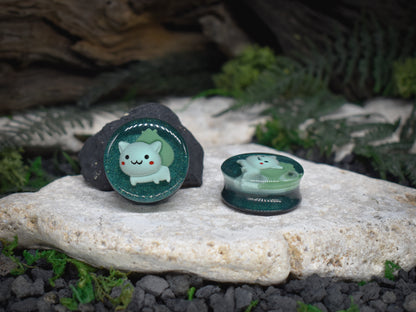 Tunele do uszu 24-30mm | Para | Bulbasaur