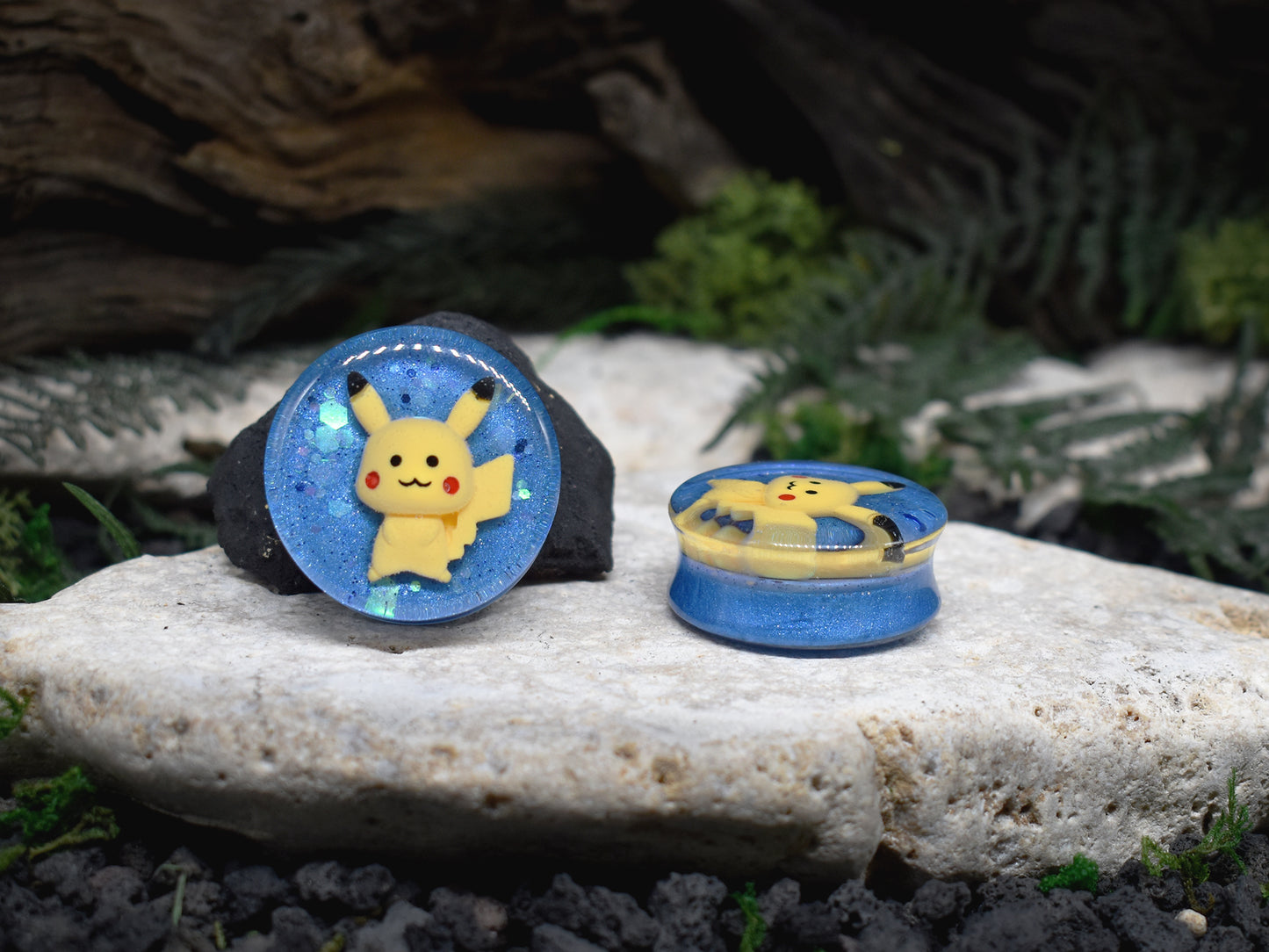 Tunele do uszu 28-34mm | Para | Pikachu