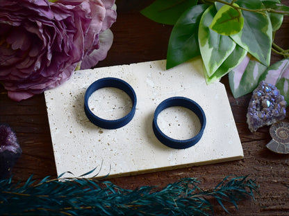 Túneles para orejas 10-100mm | Azul oscuro