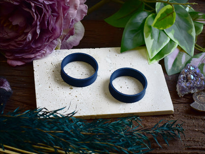 Túneles para orejas 10-100mm | Azul oscuro