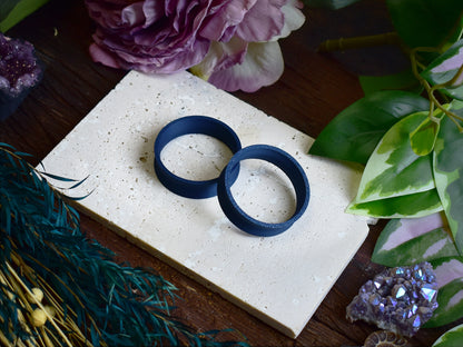 Túneles para orejas 10-100mm | Azul oscuro