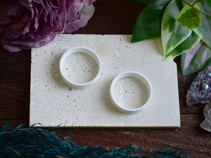 Tunele do uszu 10-100mm | Bawełniana biel