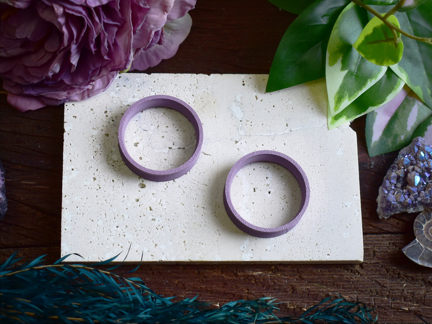 Tunele do uszu 10-100mm | Lawendowe