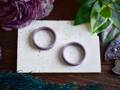 Tunele do uszu 10-100mm | Lawendowe