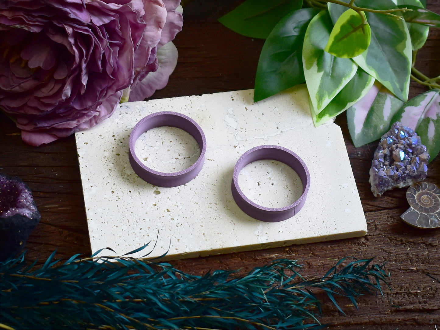 Tunele do uszu 10-100mm | Lawendowe