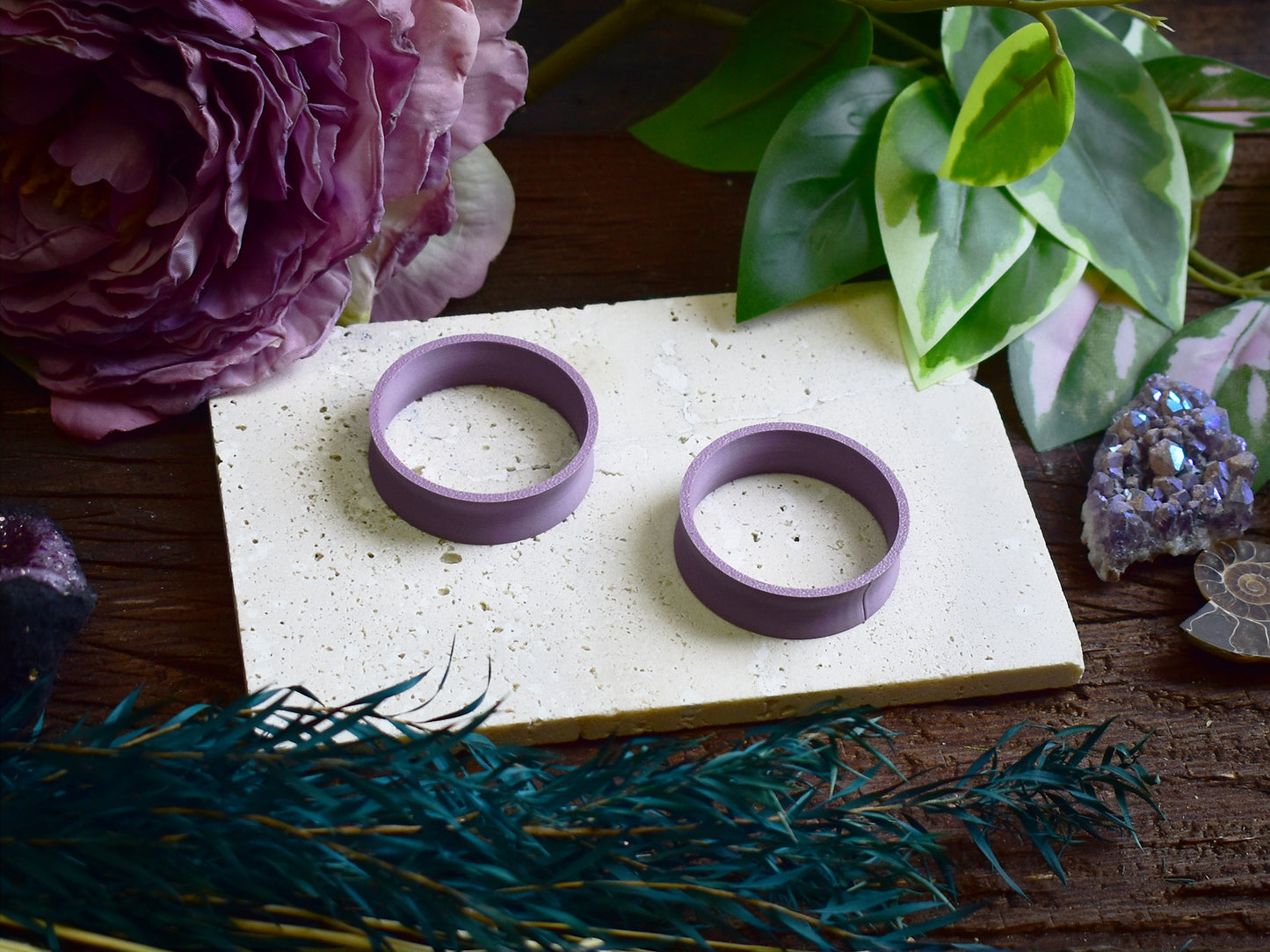 Tunele do uszu 10-100mm | Lawendowe