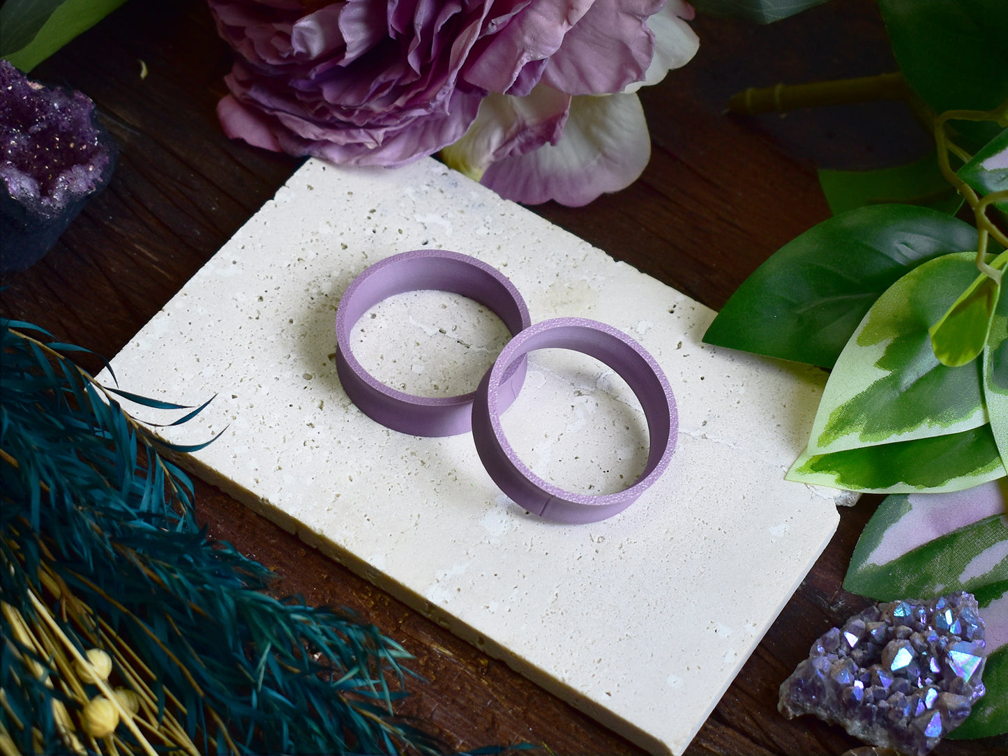 Tunele do uszu 10-100mm | Lawendowe