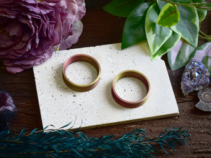 Tunele do uszu 10-100mm | Złoto-miedziane