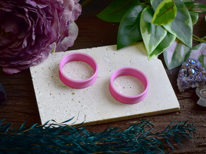 Tunele do uszu 10-100mm | Satynowe różowe