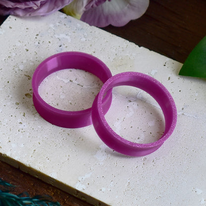 Túneles para orejas 10-100mm | Púrpura Profundo
