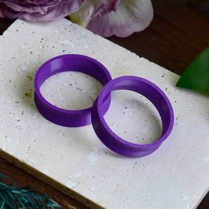 Tunele do uszu 10-100mm | Ciemne fioletowe