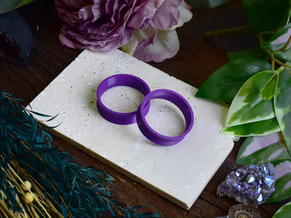 Tunele do uszu 10-100mm | Ciemne fioletowe