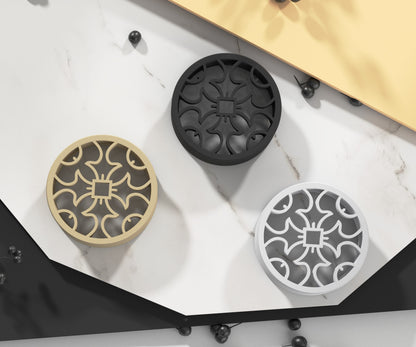 Ohr-Tunnels mit Rosette 20-100mm | 14 Farben