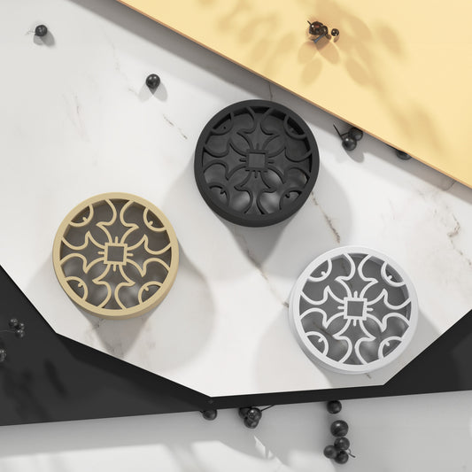 Ear Tunnels with Rosette | 14 Colors