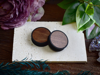 Tunele do uszu 10–100 mm z drewnem | Palisander 