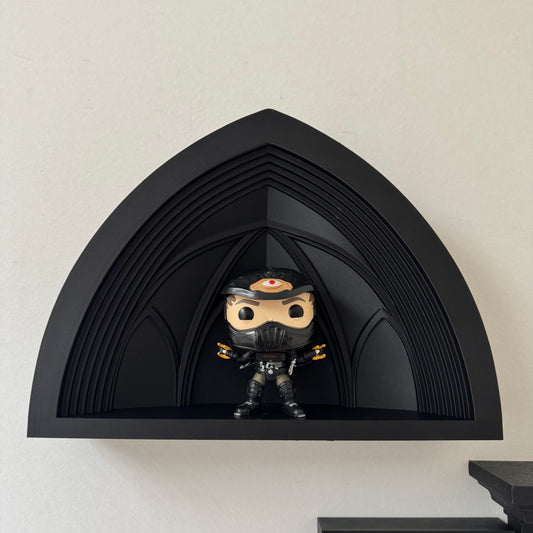 Gothic Arch Shelf | Crystal, Mineral & Funko Display