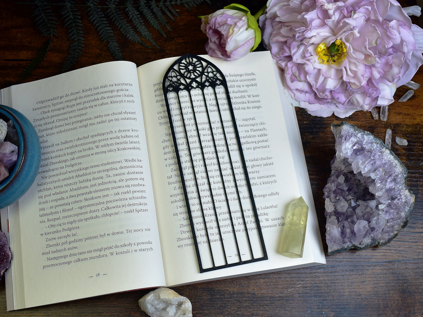 Bookmark - Gothic Cathedral Window